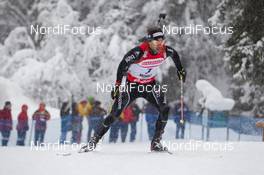 17.01.2014, Antholz, Italy (ITA): Claudio Boeckli (SUI) - IBU world cup biathlon, sprint men, Antholz (ITA). www.nordicfocus.com. © Manzoni/NordicFocus. Every downloaded picture is fee-liable.