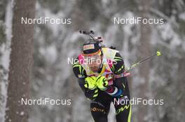 17.01.2014, Antholz, Italy (ITA): Martin Fourcade (FRA) - IBU world cup biathlon, sprint men, Antholz (ITA). www.nordicfocus.com. © Manzoni/NordicFocus. Every downloaded picture is fee-liable.