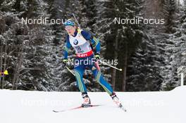 16.01.2014, Antholz, Italy (ITA): Anna-Karin Stroemstedt (SWE) - IBU world cup biathlon, sprint women, Antholz (ITA). www.nordicfocus.com. © Manzoni/NordicFocus. Every downloaded picture is fee-liable.