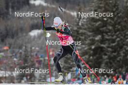 16.01.2014, Antholz, Italy (ITA): Kaisa Maekaeraeinen (FIN) - IBU world cup biathlon, sprint women, Antholz (ITA). www.nordicfocus.com. © Manzoni/NordicFocus. Every downloaded picture is fee-liable.
