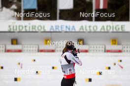 16.01.2014, Antholz, Italy (ITA): Megan Heinicke (CAN) - IBU world cup biathlon, sprint women, Antholz (ITA). www.nordicfocus.com. © Manzoni/NordicFocus. Every downloaded picture is fee-liable.