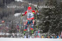 16.01.2014, Antholz, Italy (ITA): Veronika Vitkova (CZE) - IBU world cup biathlon, sprint women, Antholz (ITA). www.nordicfocus.com. © Manzoni/NordicFocus. Every downloaded picture is fee-liable.