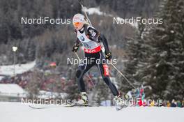 16.01.2014, Antholz, Italy (ITA): Mari Laukkanen (FIN) - IBU world cup biathlon, sprint women, Antholz (ITA). www.nordicfocus.com. © Manzoni/NordicFocus. Every downloaded picture is fee-liable.
