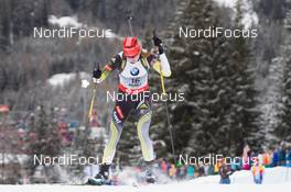 16.01.2014, Antholz, Italy (ITA): Anastasiya Kuzmina (SVK) - IBU world cup biathlon, sprint women, Antholz (ITA). www.nordicfocus.com. © Manzoni/NordicFocus. Every downloaded picture is fee-liable.