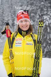 17.01.2014, Antholz, Italy (ITA): Anastasiya Kuzmina (SVK) - IBU world cup biathlon, training, Antholz (ITA). www.nordicfocus.com. © Manzoni/NordicFocus. Every downloaded picture is fee-liable.