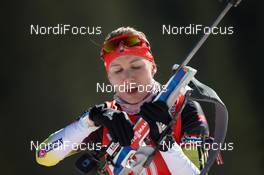 09.03.2014, Pokljuka, Slovenia (SLO): Anastasiya Kuzmina (SVK) - IBU world cup biathlon, mass women, Pokljuka (SLO). www.nordicfocus.com. © Manzoni/NordicFocus. Every downloaded picture is fee-liable.