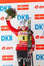 08.03.2014, Pokljuka, Slovenia (SLO): Tora Berger (NOR) - IBU world cup biathlon, pursuit women, Pokljuka (SLO). www.nordicfocus.com. © Manzoni/NordicFocus. Every downloaded picture is fee-liable.