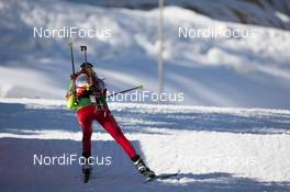 08.03.2014, Pokljuka, Slovenia (SLO): Nadezhda Skardino (BLR) - IBU world cup biathlon, pursuit women, Pokljuka (SLO). www.nordicfocus.com. © Manzoni/NordicFocus. Every downloaded picture is fee-liable.