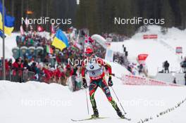 06.03.2014, Pokljuka, Slovenia (SLO): Jaroslav Soukup (CZE) - IBU world cup biathlon, sprint men, Pokljuka (SLO). www.nordicfocus.com. © Manzoni/NordicFocus. Every downloaded picture is fee-liable.