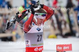 06.03.2014, Pokljuka, Slovenia (SLO): Emil Hegle Svendsen (NOR) - IBU world cup biathlon, sprint men, Pokljuka (SLO). www.nordicfocus.com. © Manzoni/NordicFocus. Every downloaded picture is fee-liable.