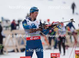 06.03.2014, Pokljuka, Slovenia (SLO): Fredrik Lindstroem (SWE) - IBU world cup biathlon, sprint men, Pokljuka (SLO). www.nordicfocus.com. © Manzoni/NordicFocus. Every downloaded picture is fee-liable.