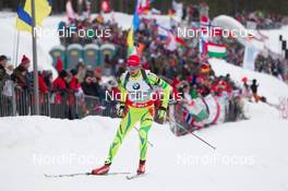 06.03.2014, Pokljuka, Slovenia (SLO): Jakov Fak (SLO) - IBU world cup biathlon, sprint men, Pokljuka (SLO). www.nordicfocus.com. © Manzoni/NordicFocus. Every downloaded picture is fee-liable.