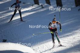 06.03.2014, Pokljuka, Slovenia (SLO): Dorothea Wierer (ITA) - IBU world cup biathlon, sprint women, Pokljuka (SLO). www.nordicfocus.com. © Manzoni/NordicFocus. Every downloaded picture is fee-liable.