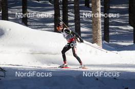 06.03.2014, Pokljuka, Slovenia (SLO): Selina Gasparin (SUI) - IBU world cup biathlon, sprint women, Pokljuka (SLO). www.nordicfocus.com. © Manzoni/NordicFocus. Every downloaded picture is fee-liable.