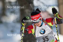 06.03.2014, Pokljuka, Slovenia (SLO): Veronika Vitkova (CZE) - IBU world cup biathlon, sprint women, Pokljuka (SLO). www.nordicfocus.com. © Manzoni/NordicFocus. Every downloaded picture is fee-liable.