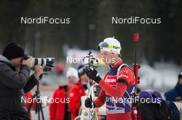 05.03.2014, Pokljuka, Slovenia (SLO): Ole Einar Bjoerndalen (NOR) - IBU world cup biathlon, training, Pokljuka (SLO). www.nordicfocus.com. © Manzoni/NordicFocus. Every downloaded picture is fee-liable.