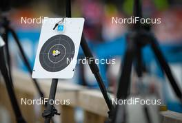 14.03.2014, Kontiolahti, Finland (FIN): target board - IBU world cup biathlon, training, Kontiolahti (FIN). www.nordicfocus.com. © Laiho/NordicFocus. Every downloaded picture is fee-liable.