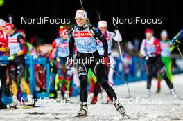 12.03.2014, Kontiolahti, Finland (FIN): Sanna Markkanen (FIN), Fischer, Rottefella, Swix, ODLO - IBU world cup biathlon, training, Kontiolahti (FIN). www.nordicfocus.com. © Laiho/NordicFocus. Every downloaded picture is fee-liable.