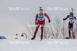22.03.2014, Oslo, Norway (NOR): Emil Hegle Svendsen (NOR) - IBU world cup biathlon Holmenkollen, pursuit men, Oslo (NOR). www.nordicfocus.com. © Manzoni/NordicFocus. Every downloaded picture is fee-liable.