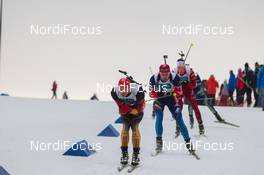 22.03.2014, Oslo, Norway (NOR): Arnd Peiffer (GER) - IBU world cup biathlon Holmenkollen, pursuit men, Oslo (NOR). www.nordicfocus.com. © Manzoni/NordicFocus. Every downloaded picture is fee-liable.
