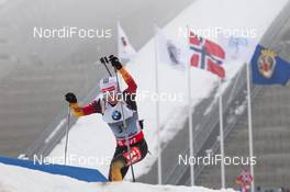22.03.2014, Oslo, Norway (NOR): Andrea Henkel (GER) - IBU world cup biathlon Holmenkollen, pursuit women, Oslo (NOR). www.nordicfocus.com. © Manzoni/NordicFocus. Every downloaded picture is fee-liable.