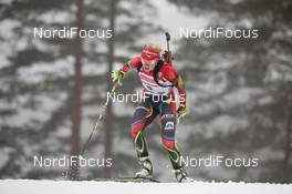 20.03.2014, Oslo, Norway (NOR): Gabriela Soukalova (CZE) - IBU world cup biathlon Holmenkollen, sprint women, Oslo (NOR). www.nordicfocus.com. © Manzoni/NordicFocus. Every downloaded picture is fee-liable.