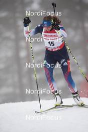 20.03.2014, Oslo, Norway (NOR): Susan Dunklee (USA) - IBU world cup biathlon Holmenkollen, sprint women, Oslo (NOR). www.nordicfocus.com. © Manzoni/NordicFocus. Every downloaded picture is fee-liable.