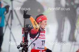 20.03.2014, Oslo, Norway (NOR): Luise Kummer (GER) - IBU world cup biathlon Holmenkollen, sprint women, Oslo (NOR). www.nordicfocus.com. © Manzoni/NordicFocus. Every downloaded picture is fee-liable.