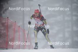 20.03.2014, Oslo, Norway (NOR): Anastasiya Kuzmina (SVK) - IBU world cup biathlon Holmenkollen, sprint women, Oslo (NOR). www.nordicfocus.com. © Manzoni/NordicFocus. Every downloaded picture is fee-liable.
