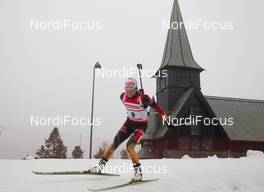 20.03.2014, Oslo, Norway (NOR): Andrea Henkel (GER) - IBU world cup biathlon Holmenkollen, sprint women, Oslo (NOR). www.nordicfocus.com. © Manzoni/NordicFocus. Every downloaded picture is fee-liable.