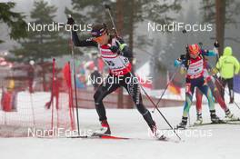 20.03.2014, Oslo, Norway (NOR): Selina Gasparin (SUI) - IBU world cup biathlon Holmenkollen, sprint women, Oslo (NOR). www.nordicfocus.com. © Manzoni/NordicFocus. Every downloaded picture is fee-liable.