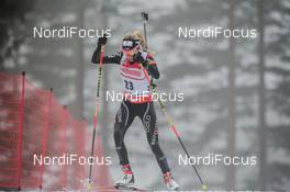 20.03.2014, Oslo, Norway (NOR): Elisa Gasparin (SUI) - IBU world cup biathlon Holmenkollen, sprint women, Oslo (NOR). www.nordicfocus.com. © Manzoni/NordicFocus. Every downloaded picture is fee-liable.