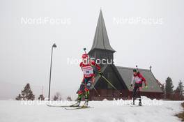 20.03.2014, Oslo, Norway (NOR): Veronika Vitkova (CZE) - IBU world cup biathlon Holmenkollen, sprint women, Oslo (NOR). www.nordicfocus.com. © Manzoni/NordicFocus. Every downloaded picture is fee-liable.