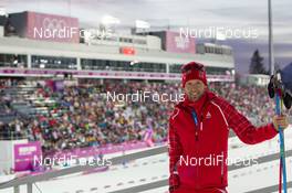 13.02.2014, Sochi, Russia (RUS): Serafin Wiestner (SUI) - XXII. Olympic Winter Games Sochi 2014, biathlon, individual men, Sochi (RUS). www.nordicfocus.com. © NordicFocus. Every downloaded picture is fee-liable.