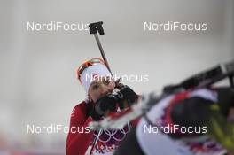 11.02.2014, Sochi, Russia (RUS): Selina Gasparin (SUI) - XXII. Olympic Winter Games Sochi 2014, biathlon, pursuit women, Sochi (RUS). www.nordicfocus.com. © NordicFocus. Every downloaded picture is fee-liable.