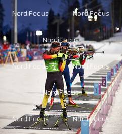 22.02.2014, Sochi, Russia (RUS): Daniel Boehm (GER) - XXII. Olympic Winter Games Sochi 2014, biathlon, relay men, Sochi (RUS). www.nordicfocus.com. © NordicFocus. Every downloaded picture is fee-liable.