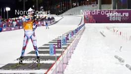 19.02.2014, Sochi, Russia (RUS): Jaroslav Soukup (CZE) - XXII. Olympic Winter Games Sochi 2014, biathlon, relay mixed, Sochi (RUS). www.nordicfocus.com. © NordicFocus. Every downloaded picture is fee-liable.