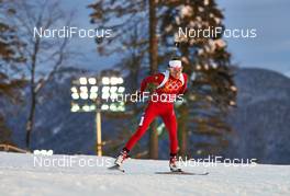 19.02.2014, Sochi, Russia (RUS): Elisa Gasparin (SUI) - XXII. Olympic Winter Games Sochi 2014, biathlon, relay mixed, Sochi (RUS). www.nordicfocus.com. © NordicFocus. Every downloaded picture is fee-liable.