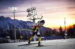 19.02.2014, Sochi, Russia (RUS): Laura Dahlmeier (GER) - XXII. Olympic Winter Games Sochi 2014, biathlon, relay mixed, Sochi (RUS). www.nordicfocus.com. © NordicFocus. Every downloaded picture is fee-liable.