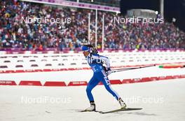 21.02.2014, Sochi, Russia (RUS): Karin Oberhofer (ITA) - XXII. Olympic Winter Games Sochi 2014, biathlon, relay women, Sochi (RUS). www.nordicfocus.com. © NordicFocus. Every downloaded picture is fee-liable.