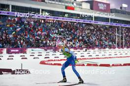 21.02.2014, Sochi, Russia (RUS): Grete Gaim (EST) - XXII. Olympic Winter Games Sochi 2014, biathlon, relay women, Sochi (RUS). www.nordicfocus.com. © NordicFocus. Every downloaded picture is fee-liable.