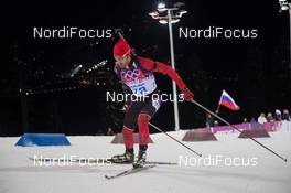 08.02.2014, Sochi, Russia (RUS): Scott Perras (CAN) - XXII. Olympic Winter Games Sochi 2014, biathlon, sprint men, Sochi (RUS). www.nordicfocus.com. © NordicFocus. Every downloaded picture is fee-liable.