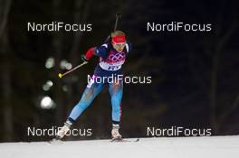 09.02.2014, Sochi, Russia (RUS): Olga Zaitseva (RUS) - XXII. Olympic Winter Games Sochi 2014, biathlon, sprint women, Sochi (RUS). www.nordicfocus.com. © NordicFocus. Every downloaded picture is fee-liable.
