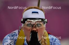 09.02.2014, Sochi, Russia (RUS): Grete Gaim (EST) - XXII. Olympic Winter Games Sochi 2014, biathlon, sprint women, Sochi (RUS). www.nordicfocus.com. © NordicFocus. Every downloaded picture is fee-liable.
