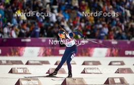 09.02.2014, Sochi, Russia (RUS): Synnoeve Solemdal (NOR) - XXII. Olympic Winter Games Sochi 2014, biathlon, sprint women, Sochi (RUS). www.nordicfocus.com. © NordicFocus. Every downloaded picture is fee-liable.