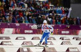 09.02.2014, Sochi, Russia (RUS): Kadri Lehtla (EST) - XXII. Olympic Winter Games Sochi 2014, biathlon, sprint women, Sochi (RUS). www.nordicfocus.com. © NordicFocus. Every downloaded picture is fee-liable.