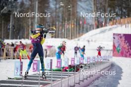 07.02.2014, Sochi, Russia (RUS): Christoffer Eriksson (SWE) - XXII. Olympic Winter Games Sochi 2014, biathlon, training, Sochi (RUS). www.nordicfocus.com. © NordicFocus. Every downloaded picture is fee-liable.