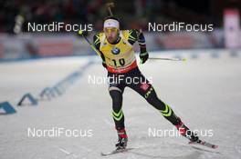 03.12.2014, Oestersund, Sweden (SWE):  Martin Fourcade (FRA) - IBU world cup biathlon, individual men, Oestersund (SWE). www.nordicfocus.com. © Manzoni/NordicFocus. Every downloaded picture is fee-liable.
