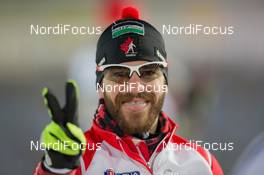 30.11.2014, Oestersund, Sweden (SWE):  Marc-Andre Bedard (CAN) - IBU world cup biathlon, relay mixed, Oestersund (SWE). www.nordicfocus.com. © Manzoni/NordicFocus. Every downloaded picture is fee-liable.