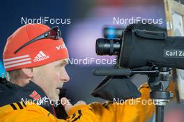 30.11.2014, Oestersund, Sweden (SWE):  Gerald Hoenig (GER) coach Team Germany - IBU world cup biathlon, relay mixed, Oestersund (SWE). www.nordicfocus.com. © Manzoni/NordicFocus. Every downloaded picture is fee-liable.
